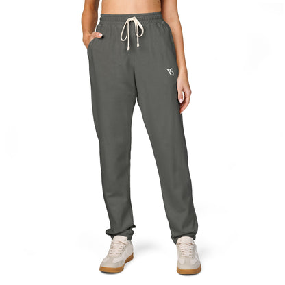 Vellero Unisex Sweatpants |  Ivory Fleece Joggers