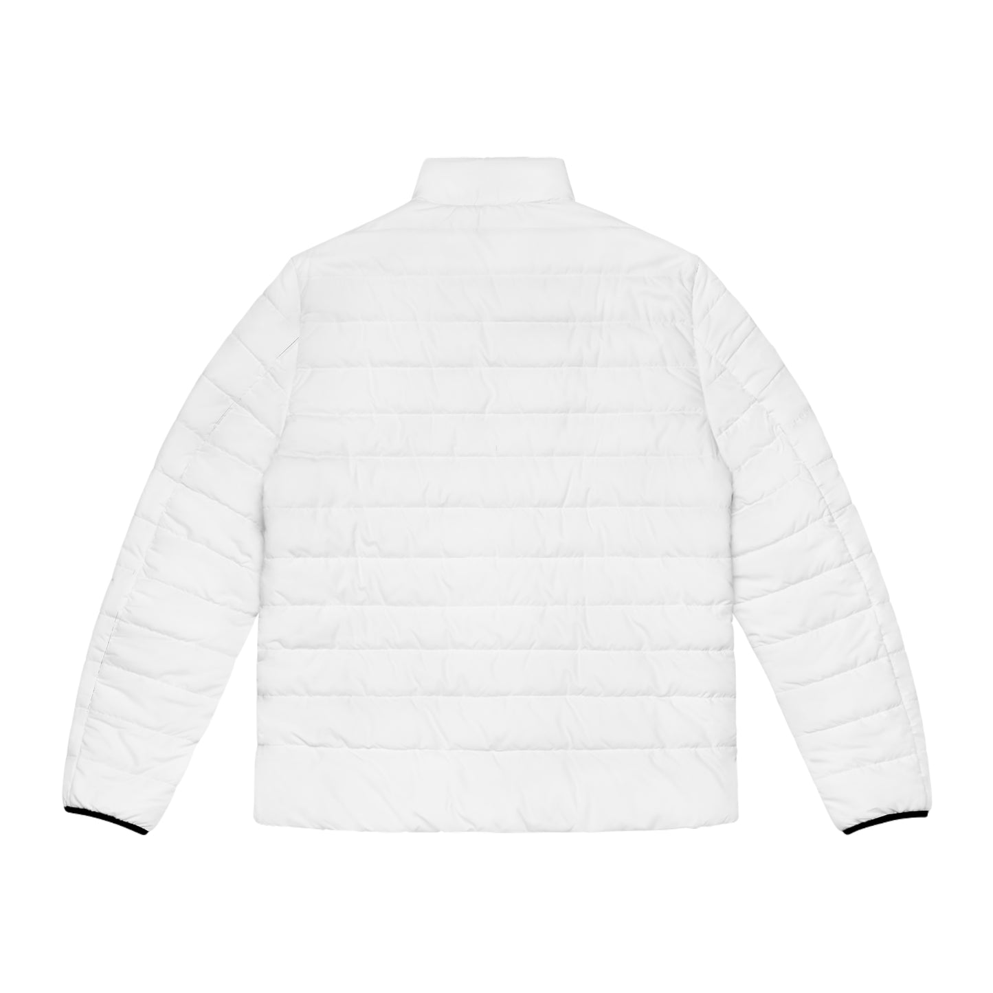 Vellero Men's Puffer Jacket | White Quilted Outerwear