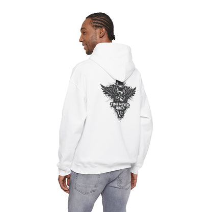 Time Never Waits Unisex Hoodie (Light)