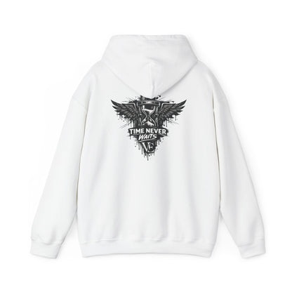 Time Never Waits Unisex Hoodie (Light)