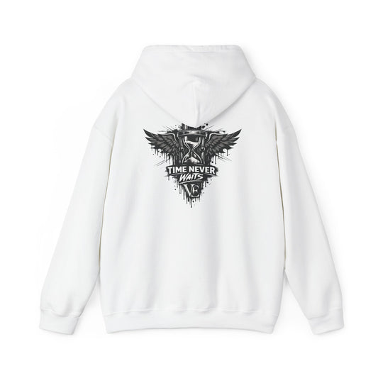 Time Never Waits Unisex Hoodie (Light)