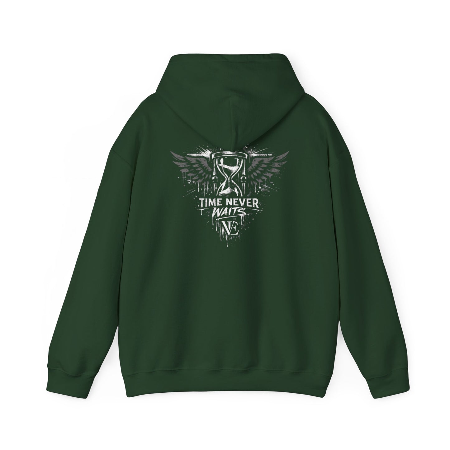 Time Never Waits Unisex Hoodie (Dark)