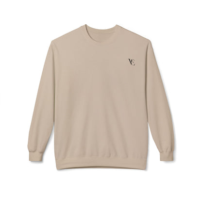 Vellero Minimalist Crewneck Sweatshirt (Light)