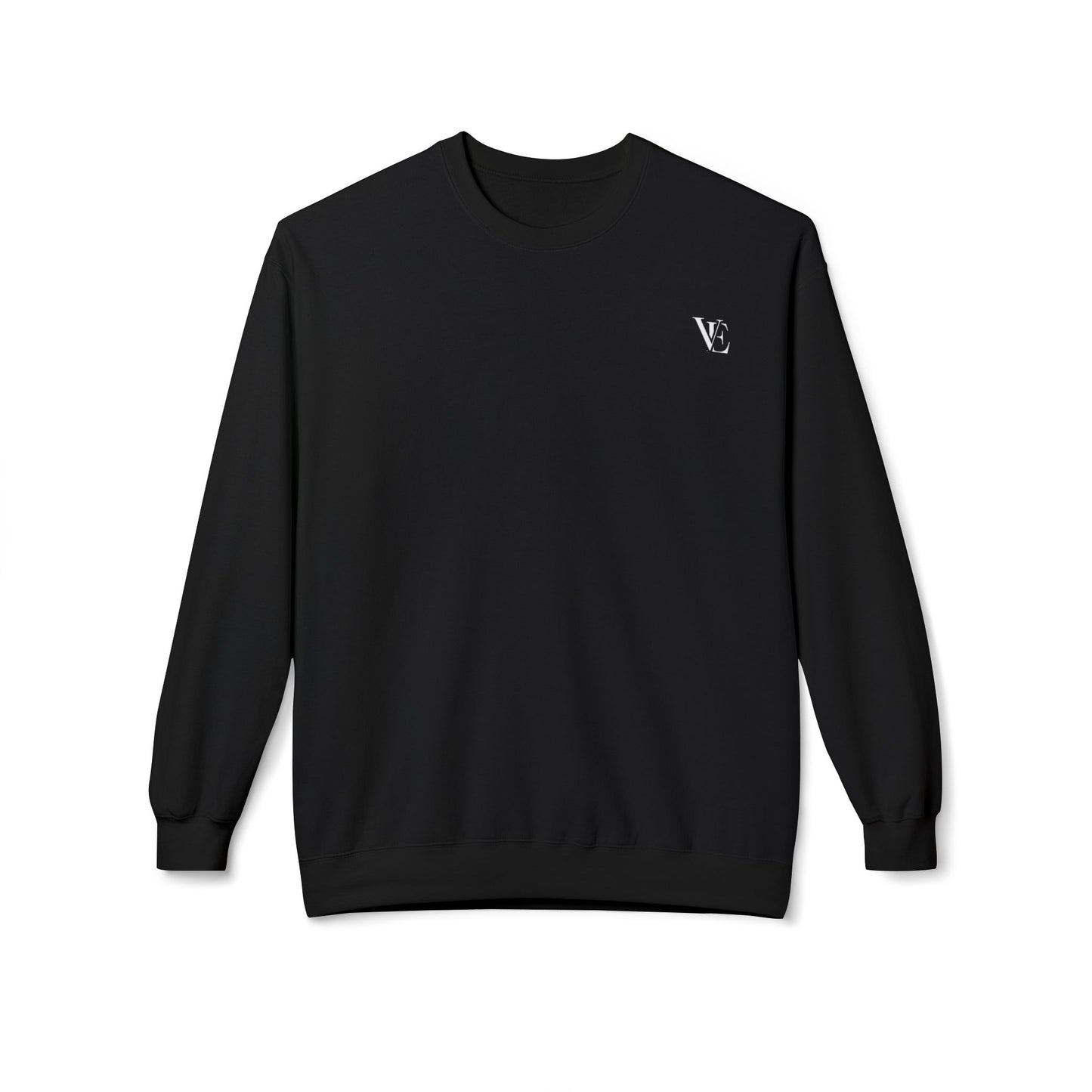 Vellero Minimalist Crewneck Sweatshirt (Dark)