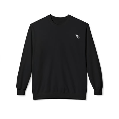 Vellero Minimalist Crewneck Sweatshirt (Dark)