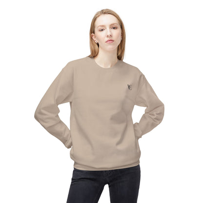 Vellero Minimalist Crewneck Sweatshirt (Light)