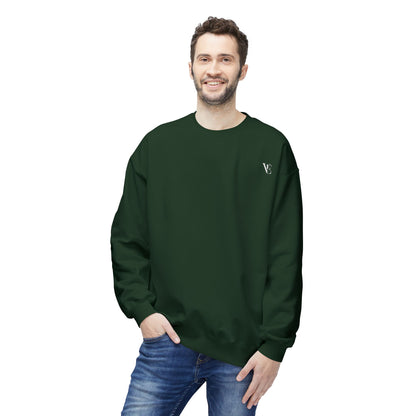 Vellero Minimalist Crewneck Sweatshirt (Dark)