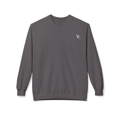 Vellero Minimalist Crewneck Sweatshirt (Dark)