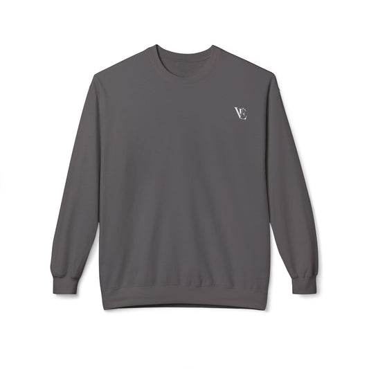 Vellero Minimalist Crewneck Sweatshirt (Dark)