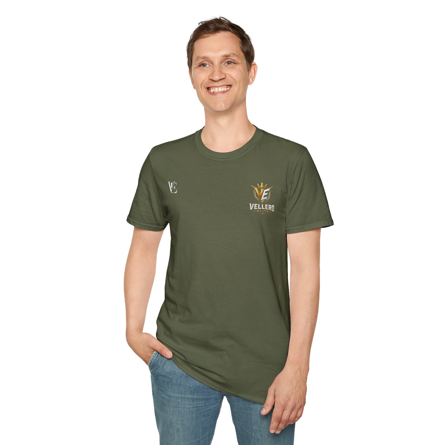 Unisex Vellero Team Essential Tee (Dark)