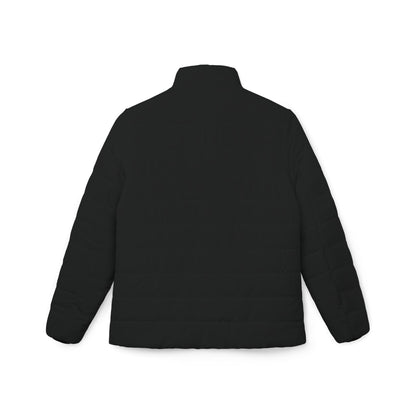 Vellero Women’s Puffer Jacket (Dark) | White quilted outerwear