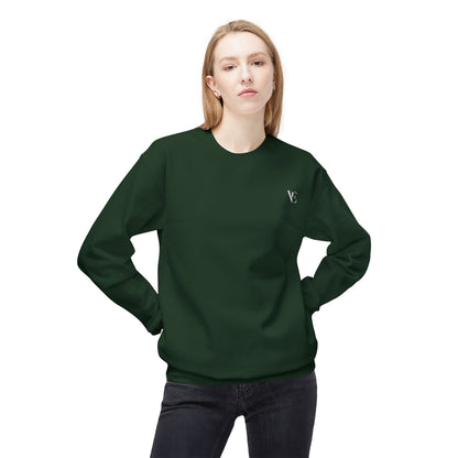 Vellero Minimalist Crewneck Sweatshirt (Dark)