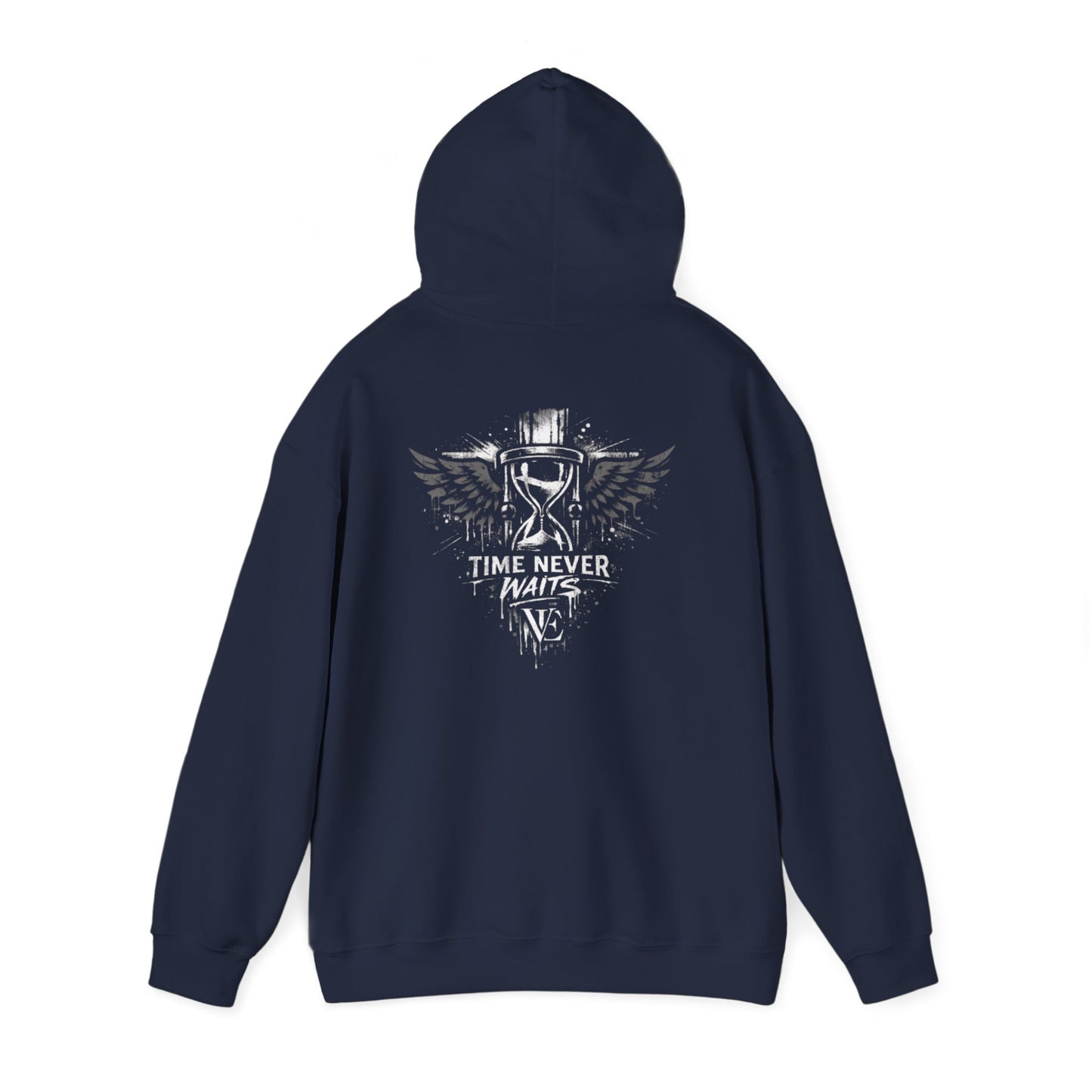Time Never Waits Unisex Hoodie (Dark)