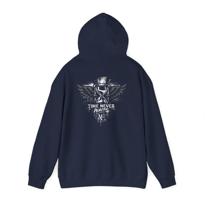 Time Never Waits Unisex Hoodie (Dark)