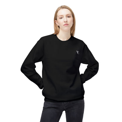 Vellero Minimalist Crewneck Sweatshirt (Dark)
