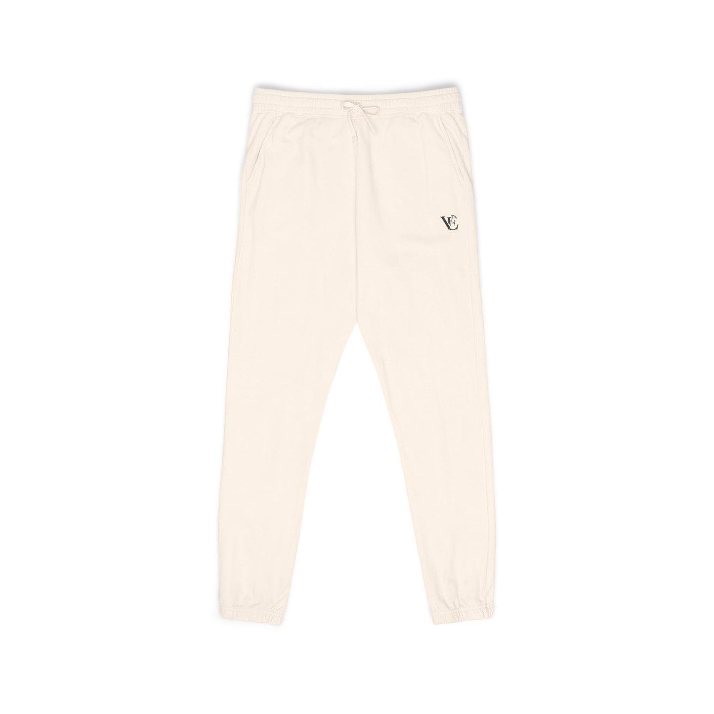 Vellero Unisex Sweatpants | Ivory Fleece Joggers