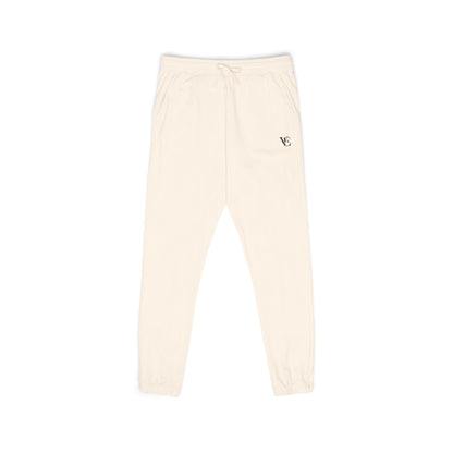 Vellero Unisex Sweatpants | Ivory Fleece Joggers