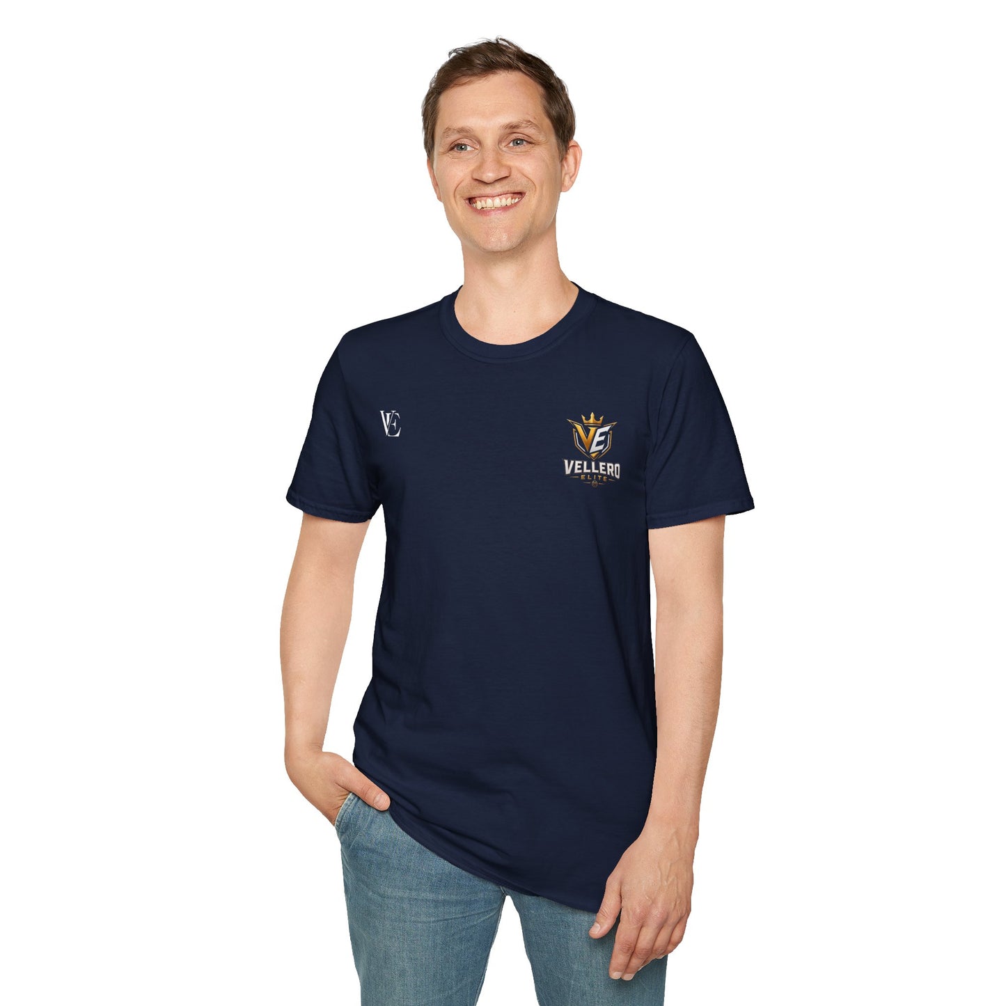 Unisex Vellero Team Essential Tee (Dark)