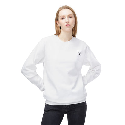 Vellero Minimalist Crewneck Sweatshirt (Light)