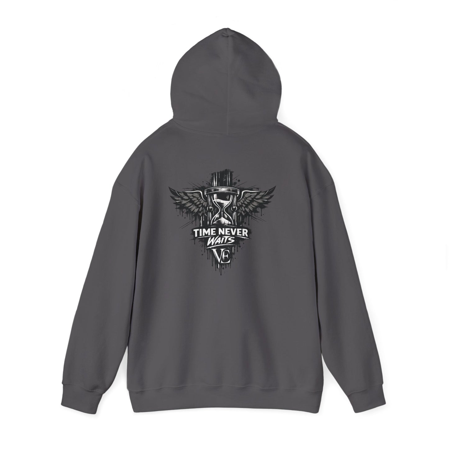 Time Never Waits Unisex Hoodie (Light)