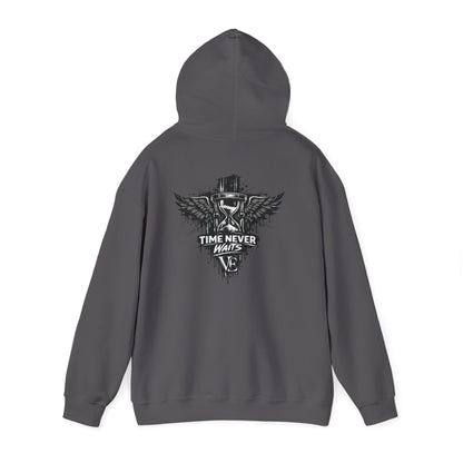 Time Never Waits Unisex Hoodie (Light)