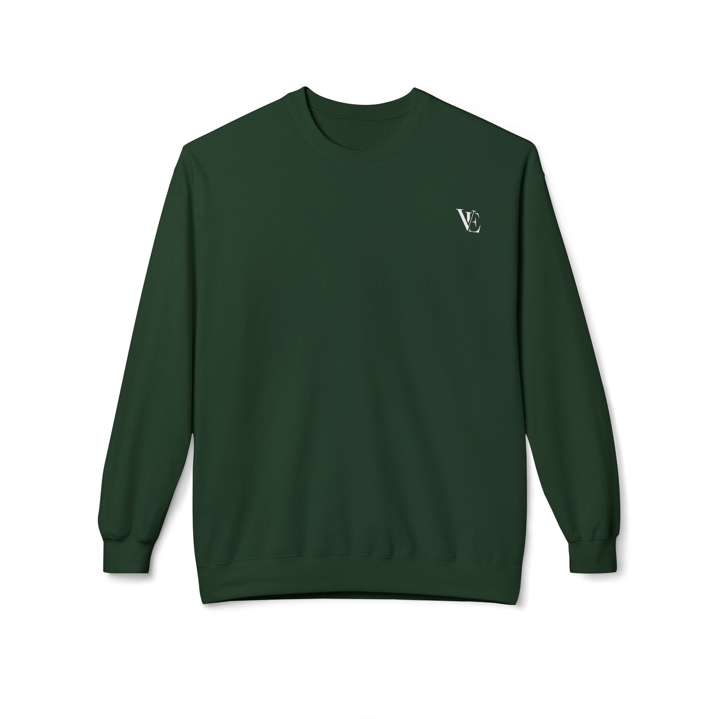 Vellero Minimalist Crewneck Sweatshirt (Dark)