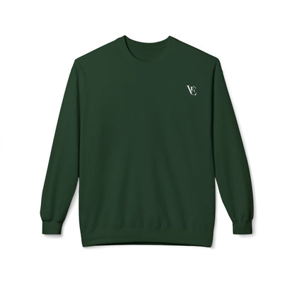 Vellero Minimalist Crewneck Sweatshirt (Dark)