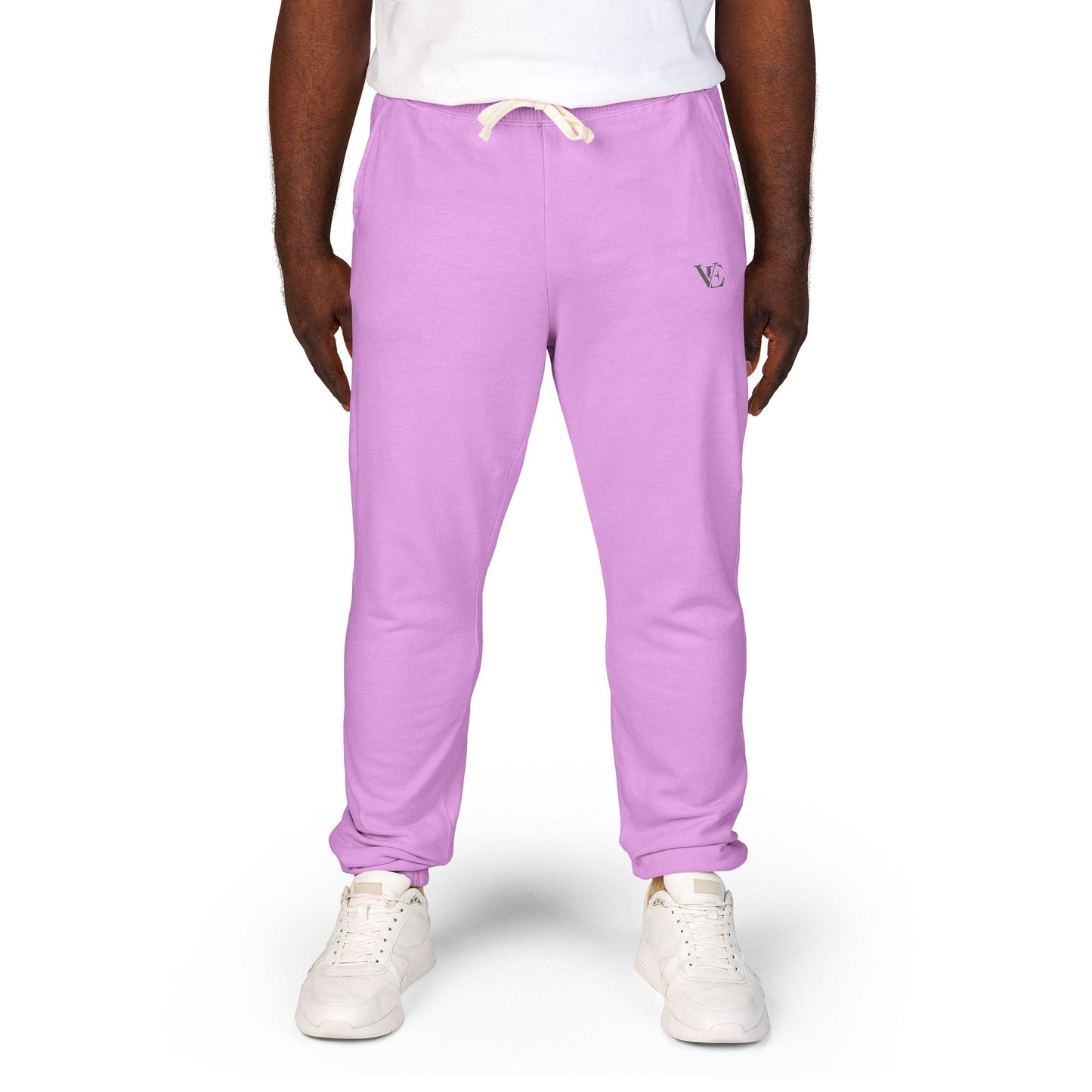 Vellero Unisex Sweatpants | Ivory Fleece Joggers