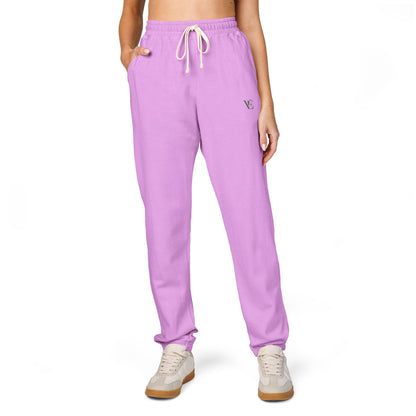 Vellero Unisex Sweatpants | Ivory Fleece Joggers