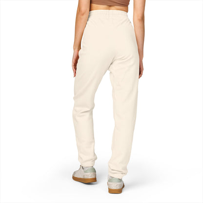 Vellero Unisex Sweatpants | Ivory Fleece Joggers