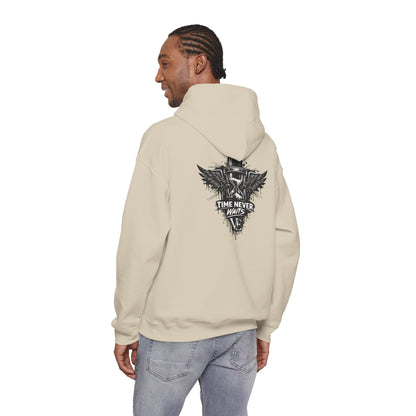 Time Never Waits Unisex Hoodie (Light)