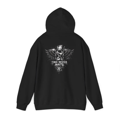 Time Never Waits Unisex Hoodie (Dark)