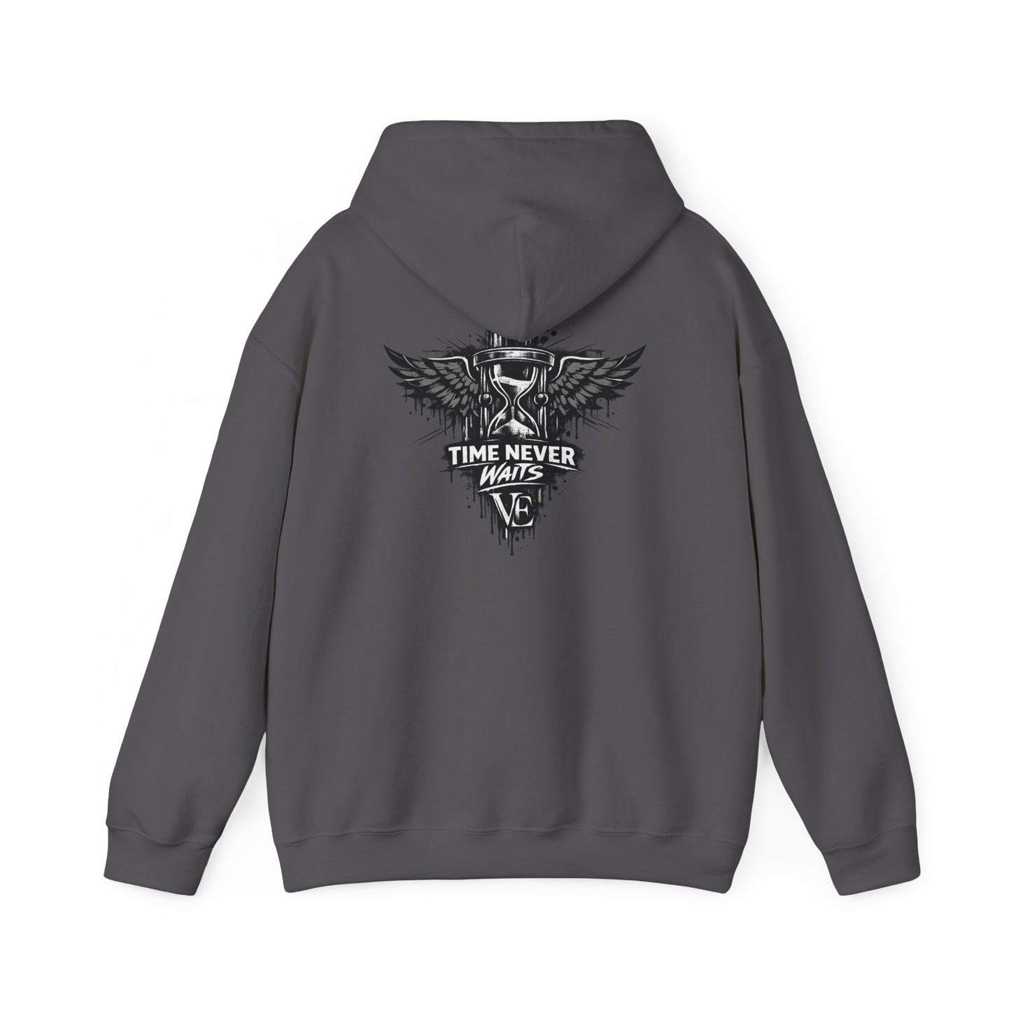 Time Never Waits Unisex Hoodie (Light)