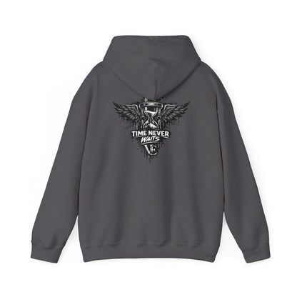 Time Never Waits Unisex Hoodie (Light)
