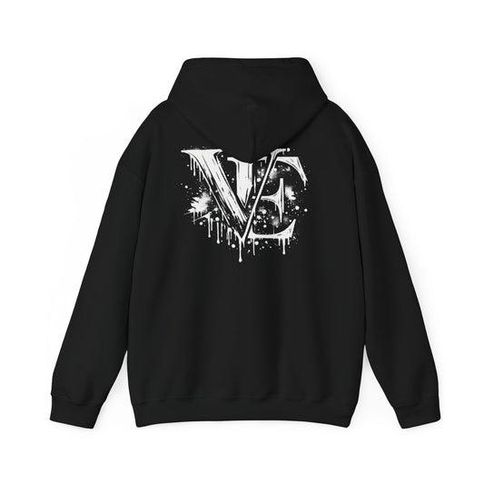 Vellero Drip Unisex Hoodie (Dark)