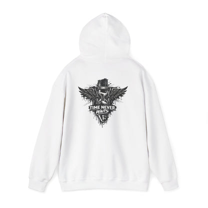 Time Never Waits Unisex Hoodie (Light)