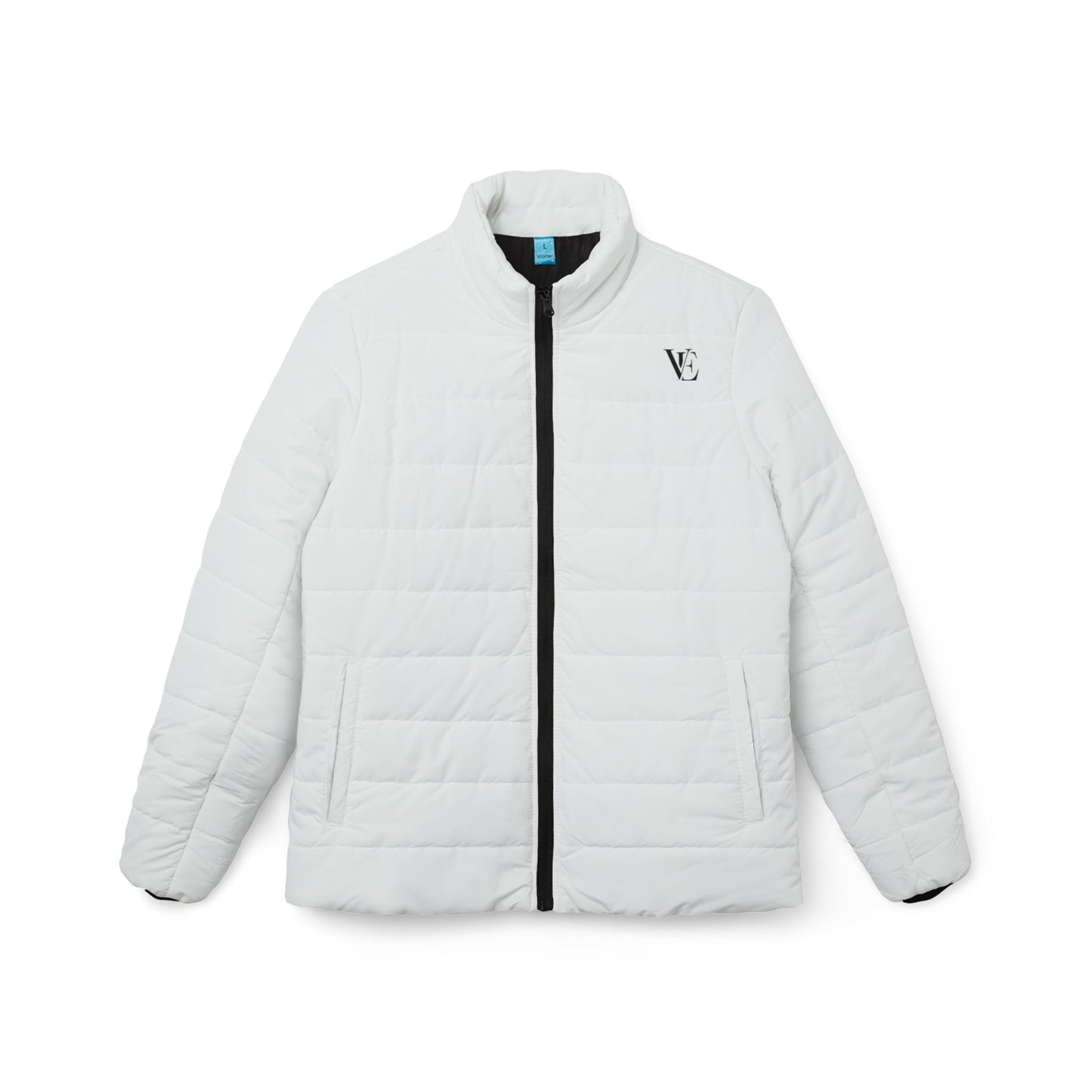 Vellero Women’s Puffer Jacket (Light) | White quilted outerwear