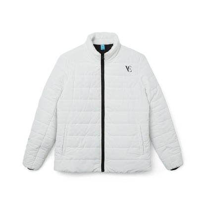 Vellero Women’s Puffer Jacket (Light) | White quilted outerwear